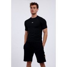 Erkek Pro Compression T-Shirt Kısa Kollu Spor Fitness Body