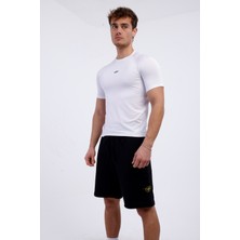 Erkek Pro Compression T-Shirt Kısa Kollu Spor Fitness Body