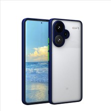 Pilanix Xiaomi Redmi Note 13 5g Kılıf Renkli Kenarlı Kamera Korumalı Buzlu Hux Kapak