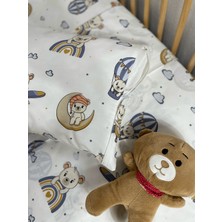 Ozz Baby Nevresim Takımı Hayvan Temalı, Fermuarlı, %100 Pamuk , 100X150 Bebek Nevresim Takımı