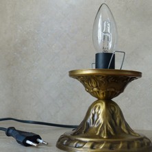 Renova Art Otantik Abajur Altlığı Su Kabağı Lamba ve El Yapımı Lambalara Içi