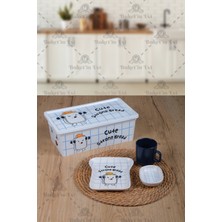 4 Parça Güçlü Tost Mama Takımı