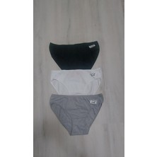 Füme Style Kadın Pamuklu Likralı Günlük Bikini Kilot