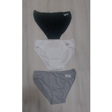 Füme Style Kadın Pamuklu Likralı Günlük Bikini Kilot