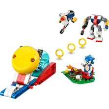 77001 LEGO Sonic The Hedgehog Sonicin Kamp Ateşi Çarpışması 177 Parça +7 Yaş