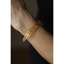 Yenigün Kuyumculuk 14 Ayar Altın Cimarlı Kaburga Kelepçe