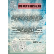 Destina Ahşap Mandala Boyama Seti- Ahşap Boyama - Model Kral Şakir - 23cm*23cm