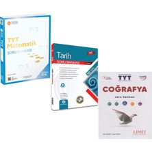 Limit Yayınları Tyt Tarih Coğrafya Matematik Soru Bankası 3 Kitap Set