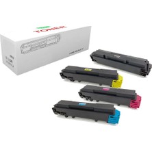 Kyocera TK-5370/ Kyocera Ecosys MA3500CIX Muadil Toner 1 Set 4 Renk