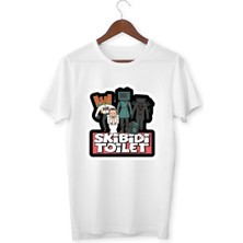 Alpşan Ticaret Skidibi Toulet Tişört Çocuk Yetişkin Beyaz T-Shirt  Çocuk Tişört