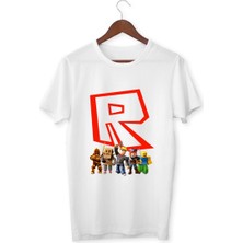 Alpşan Ticaret Roblox Tişört Çocuk Yetişkin T-Shirt Roblox Özel Seri