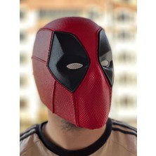 Saranostra Deadpool Maske Giyilebilir Mıknatıslı Deadpool Maskesi