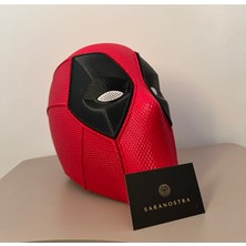 Saranostra Deadpool Maske Giyilebilir Mıknatıslı Deadpool Maskesi
