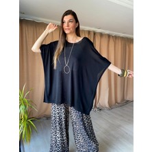 Store By Dilara Basic Oversize Viskon Tunik