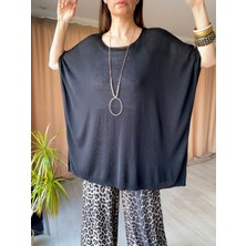 Store By Dilara Basic Oversize Viskon Tunik
