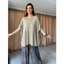 Store By Dilara Basic Oversize Viskon Tunik
