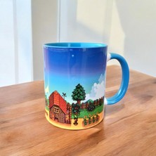Alpşan Ticaret Stardew Valley Oyuncu Gamer Tasarım Hediyelik Porselen Kupa-Çay Kahve Kupası