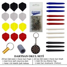 Dartsan Okul Dart Seti. Çoklu Set