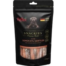 Reflex Snackies Natural Füme Somon Etli Şerit Köpek Ödül Maması 170 gr