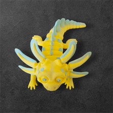 Dna Studio 3D Axolot Sarı (Aksolot)