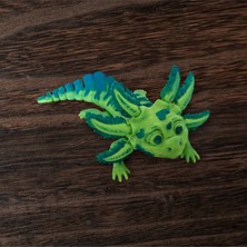 Dna Studio 3D Axolot Yeşil (Aksolot)