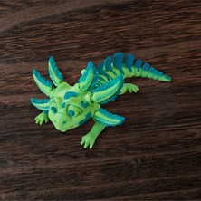 Dna Studio 3D Axolot Yeşil (Aksolot)