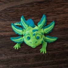 Dna Studio 3D Axolot Yeşil (Aksolot)