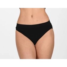 Xml Depot Siyah Kadın Dikişsiz Külot Korse - 730