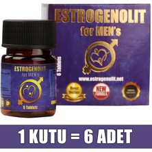 Estrogenolit Erkekler Için Gıda Takviyesi (1 Kutu - 6 Adet)