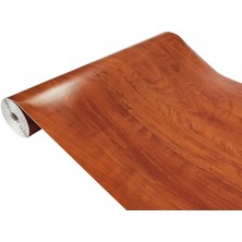 D-C-Fix 176-0411 Kızıl Ahşap Desen Yapışkanlı Folyo ( 45 cm x 1 mt )