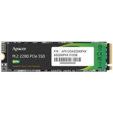 Apacer 512GB AS2280P4X-1 2100- 1700MB/S M2 Pcıe Nvme Gen3 Disk