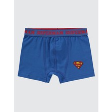 Süperman Erkek Çocuk 3'lü Boxer Set 2-10 Yaş Sarı