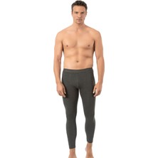 Özkan Underwear Özkan Erkek Termal Alt İçlik Tayt Antrasit Renk %60 Polyester %35 Viskon %5 Elastan
