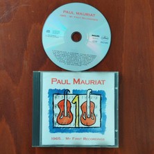Paul Mauriat  ‎– 1965... My First Recordings  - 1995  Fransa  Basım - CD