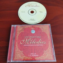 Unforgettable Melodies - Instrumental Classics From Hindi Cinema - Hits Of S.d. Burman-  2005 Hindistan Basım - CD