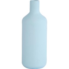 Vitale Bebek Mavisi Çiçeklik Vazo AK.EVD0168