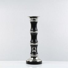 Vitale Silver Siyah Dekoratif Obje 12*12*41 cm