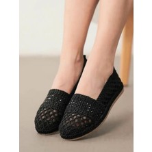 Pierre Cardin PCT-54570 Kadın Taşlı Örme Babet