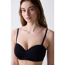 Straplez Multiway Siyah Sütyen