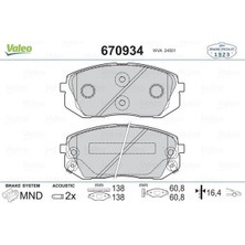 Ön Fren Balata Hyundaı İX35 2.0l D4HA Crdi Dizel 136HP 10-15 / Kıa Sportage 2.0l D4EA D4HA Dizel 06-15 Aşınma Ikaz Kontağı Dahil - Şimli