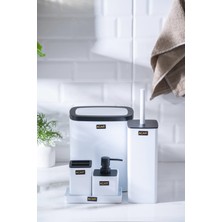 Acar Astoria Akrilik 5 Parça Banyo Seti - Beyaz