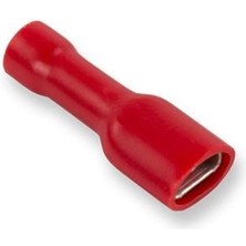 EUROWEST 0,50-1,50MM Tam İzoleli Dişi Faston Tip Kablo Ucu - 400 Adet