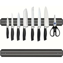 Profesyonel Mıknatıslı Bıçak Standı Askısı | Asılabilir Montajı Kolay 46 cm (Km-46)