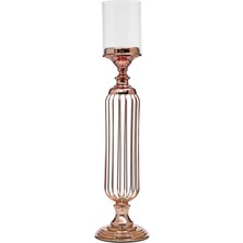 Vitale Bronz Şamdan 14*14*58 cm AK.JE0061
