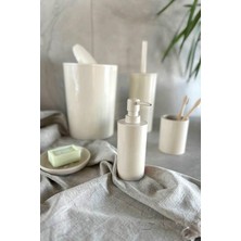 Primanova Flores 5 Li Banyo Seti Bej