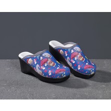 Dolgu Topuklu Kadın Sabo Terlik 786