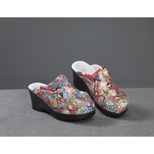 Dolgu Topuklu Kadın Sabo Terlik 717