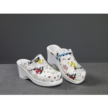 Dolgu Topuklu Kadın Sabo Terlik 751