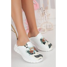 Hafif Taban Doktor Hemşire Hastane Aşçı Kadın Terliği 4026