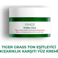 Sinoz Pure Cica Tiger Grass Ton Eşitleyici Yoğun Onarıcı  Yüz Kremi 15 ml